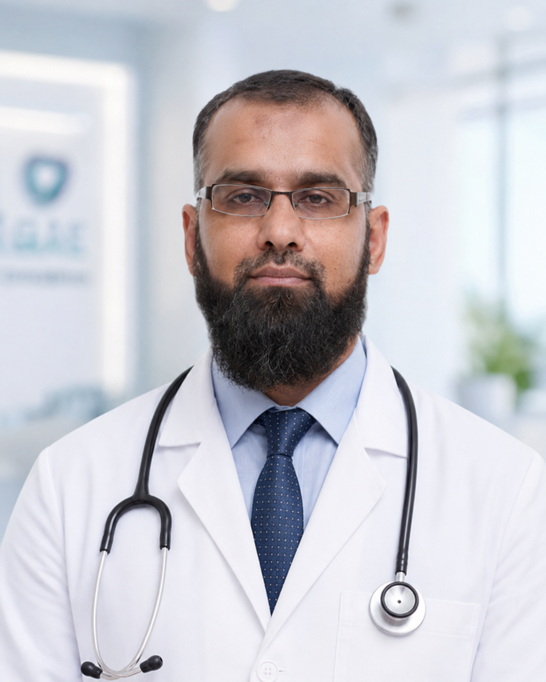 Portrait of Dr. Farhan Mustafa